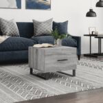 Sofabord 50x50x40 cm konstrueret træ grå sonoma-eg - Kategori: 4 Sofabord 50x50x40 cm konstrueret træ grå sonoma-eg