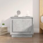 Sofabord 51x50x44 cm konstrueret træ betongrå - Kategori: 4 Sofabord 51x50x44 cm konstrueret træ betongrå