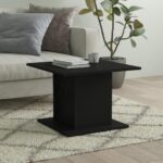 Sofabord 55,5×55,5×40 cm spånplade sort - Kategori: 4 Sofabord 55,5x55,5x40 cm spånplade sort