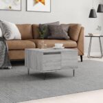 Sofabord 55x55x36,5 cm konstrueret træ grå sonoma-eg - Kategori: 4 Sofabord 55x55x36,5 cm konstrueret træ grå sonoma-eg