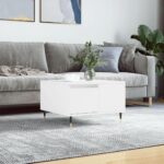 Sofabord 55x55x36,5 cm konstrueret træ hvid - Kategori: 4 Sofabord 55x55x36,5 cm konstrueret træ hvid