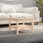 Sofabord 55x55x40 cm massivt fyrretræ - Kategori: 4 Sofabord 55x55x40 cm massivt fyrretræ
