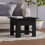 Sofabord 55x55x42 cm konstrueret træ sort - Kategori: 4 Sofabord 55x55x42 cm konstrueret træ sort