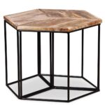 Sofabord 56x48x40 cm massivt mangotræ - Kategori: 4 Sofabord 56x48x40 cm massivt mangotræ
