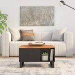 Sofabord 60x50x35 cm massivt akacietræ - Kategori: 4 Sofabord 60x50x35 cm massivt akacietræ