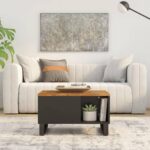 Sofabord 60x50x35 cm massivt mangotræ - Kategori: 4 Sofabord 60x50x35 cm massivt mangotræ