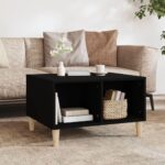 Sofabord 60x50x36,5 cm konstrueret træ sort - Kategori: 4 Sofabord 60x50x36,5 cm konstrueret træ sort