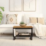 Sofabord 60x50x40 cm massivt mangotræ - Kategori: 4 Sofabord 60x50x40 cm massivt mangotræ