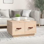 Sofabord 60x53x35 cm massivt fyrretræ - Kategori: 4 Sofabord 60x53x35 cm massivt fyrretræ