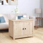 Sofabord 71x49x55 cm massivt fyrretræ - Kategori: 4 Sofabord 71x49x55 cm massivt fyrretræ