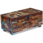 Sofabord 80x40x35 cm massivt genbrugstræ - Kategori: 4 Sofabord 80x40x35 cm massivt genbrugstræ