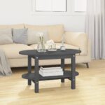 Sofabord 80x45x45 cm massivt fyrretræ - Kategori: 4 Sofabord 80x45x45 cm massivt fyrretræ