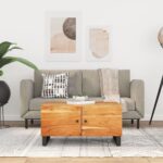 Sofabord 80x50x40 cm massivt mangotræ konstrueret træ - Kategori: 4 Sofabord 80x50x40 cm massivt mangotræ konstrueret træ