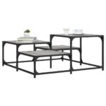 Sofabord 87,5×87,5×40 cm konstrueret træ grå sonoma-eg - Kategori: 4 Sofabord 87,5x87,5x40 cm konstrueret træ grå sonoma-eg