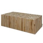 Sofabord 90x50x30 cm ægte teaktræ - Kategori: 4 Sofabord 90x50x30 cm ægte teaktræ