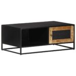 Sofabord 90x50x35 cm ru mangotræ - Kategori: 4 Sofabord 90x50x35 cm ru mangotræ