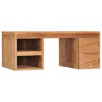 Sofabord 90x50x40 cm massivt teaktræ - Kategori: 4 Sofabord 90x50x40 cm massivt teaktræ