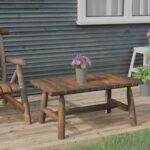 Sofabord 90x50x41 cm massivt grantræ - Kategori: 4 Sofabord 90x50x41 cm massivt grantræ