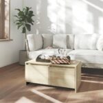 Sofabord 90x50x41,5 cm konstrueret træ sonoma-eg - Kategori: 4 Sofabord 90x50x41,5 cm konstrueret træ sonoma-eg