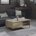 Sofabord 90x60x35 cm spånplade sonoma-eg - Kategori: 4 Sofabord 90x60x35 cm spånplade sonoma-eg