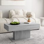 Sofabord 96x50x45 cm konstrueret træ grå sonoma-eg - Kategori: 4 Sofabord 96x50x45 cm konstrueret træ grå sonoma-eg