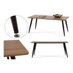 Sofabord Brun Sort Træ Metal Melamin Træ MDF - Kategori: 4 Sofabord Brun Sort Træ Metal Melamin Træ MDF