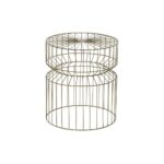 Sofabord Gylden Metal (40,5 x 40,5 x 46 cm) - Kategori: 4 Sofabord Gylden Metal (40,5 x 40,5 x 46 cm)