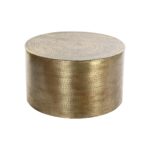 Sofabord Gylden Metal 80 x 80 x 45 cm - Kategori: 4 Sofabord Gylden Metal 80 x 80 x 45 cm