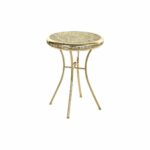 Sofabord Gylden Metal Araber (42 x 42 x 57 cm) - Kategori: 4 Sofabord Gylden Metal Araber (42 x 42 x 57 cm)