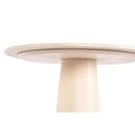 Sofabord Home ESPRIT Hvid Beige Lys brun Metal Keramik 40 x 40 x 72 cm - Kategori: 4 Sofabord Home ESPRIT Hvid Beige Lys brun Metal Keramik 40 x 40 x 72 cm