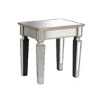 Sofabord Home ESPRIT Sølvfarvet Spejl Træ MDF 43,5 x 33 x 45,5 cm - Kategori: 4 Sofabord Home ESPRIT Sølvfarvet Spejl Træ MDF 43,5 x 33 x 45,5 cm