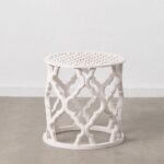 Sofabord Hvid Træ MDF 50 x 50 x 52 cm DMF - Kategori: 4 Sofabord Hvid Træ MDF 50 x 50 x 52 cm DMF