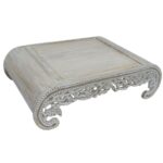 Sofabord Hvid Træ Mangotræ 121 x 83,80 x 35,50 cm 121 x 83,8 x 35,5 cm - Kategori: 4 Sofabord Hvid Træ Mangotræ 121 x 83,80 x 35,50 cm 121 x 83,8 x 35,5 cm