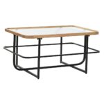 Sofabord Krystal Metal (90 x 60 x 46 cm) - Kategori: 4 Sofabord Krystal Metal (90 x 60 x 46 cm)
