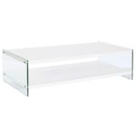 Sofabord Krystal Træ MDF 130 x 65 x 35,5 cm - Kategori: 4 Sofabord Krystal Træ MDF 130 x 65 x 35,5 cm
