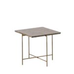 Sofabord Marmor Jern 50 x 50 x 45 cm - Kategori: 4 Sofabord Marmor Jern 50 x 50 x 45 cm