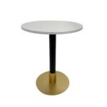 Sofabord Metal Hvid Marmor 50 x 50 x 61 cm - Kategori: 4 Sofabord Metal Hvid Marmor 50 x 50 x 61 cm