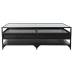 Sofabord Metal Krystal (120 x 60 x 40 cm) - Kategori: 4 Sofabord Metal Krystal (120 x 60 x 40 cm)