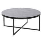 Sofabord Metal Træ MDF 80 x 80 x 35 cm - Kategori: 4 Sofabord Metal Træ MDF 80 x 80 x 35 cm
