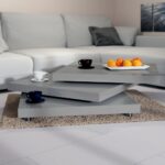 Sofabord New York Grå 76×76 cm justerbart - Kategori: 4 Sofabord New York Grå 76x76 cm justerbart