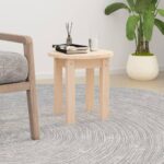 Sofabord Ø 35×35 cm massivt fyrretræ - Kategori: 4 Sofabord Ø 35x35 cm massivt fyrretræ