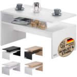 Sofabord Sacramento, 92x50x47 cm, hvid - Kategori: 4 Sofabord Sacramento, 92x50x47 cm, hvid