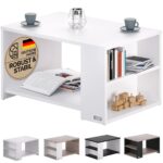 Sofabord Santa Cruz Hvid 90x59x47cm - Kategori: 4 Sofabord Santa Cruz Hvid 90x59x47cm