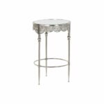 Sofabord Spejl Sølvfarvet Metal (39 x 39 x 61 cm) - Kategori: 4 Sofabord Spejl Sølvfarvet Metal (39 x 39 x 61 cm)