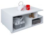 Sofabord, h. 40 x b. 80 x d. 50 cm, hvid - Kategori: 4 Sofabord, h. 40 x b. 80 x d. 50 cm, hvid