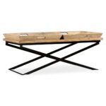 Sofabord i massivt mangotræ 110 x 55 x 42 cm - Kategori: 4 Sofabord i massivt mangotræ 110 x 55 x 42 cm