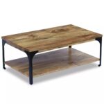 Sofabord mangotræ 100x60x38 cm - Kategori: 4 Sofabord mangotræ 100x60x38 cm