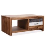 Sofabord massivt akacietræ 90 x 50 x 37,5 cm - Kategori: 4 Sofabord massivt akacietræ 90 x 50 x 37,5 cm