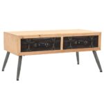 Sofabord massivt grantræ 115 x 55 x 50 cm - Kategori: 4 Sofabord massivt grantræ 115 x 55 x 50 cm