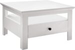 Sofabord med skuffe, 70 x 46 x 70 cm, hvid - Kategori: 4 Sofabord med skuffe, 70 x 46 x 70 cm, hvid